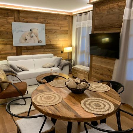 Appartement Luxe Prince Des Cimes Arc 1950 Piscine Interieure Et Exterieure Les Arcs  Ngoại thất bức ảnh