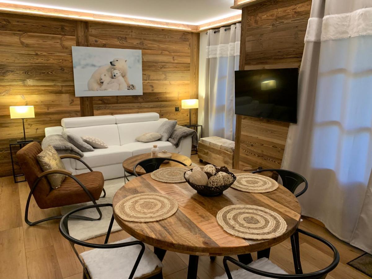 Appartement Luxe Prince Des Cimes Arc 1950 Piscine Interieure Et Exterieure Les Arcs  Ngoại thất bức ảnh